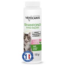 Shampoing Sec VETOCANIS pour Chats - Pouvoir Absorbant