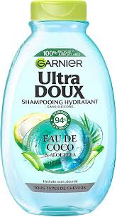 Garnier Ultra Doux Shampooing Hydratant - Hydratation Intense pour vos Cheveux