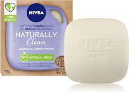 NIVEA NATURALLY Nettoyant Apaisant - Savon Visage Doux