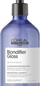 Shampoing Blondifier Illuminateur Gloss 500 - Éclat et Lumière pour Cheveux Blonds