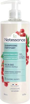 Shampoing Kératine Végétale Natessance - Soin Réparateur pour Cheveux