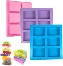 Moule en silicone rectangulaire pour savons - Idéal pour vos créations