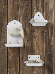 Porte Savon Mural Laursen Panier Vintage - Élégance et Praticité