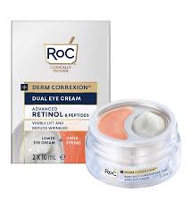 Crème Yeux RoC Correxion Peptides Hypoallergénique - Éclat et Jeunesse