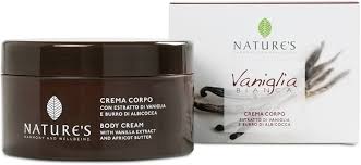 Natures Vanille Blanc Crème Corps - Douceur et Hydratation