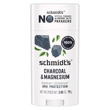 Déodorant Naturel au Charbon Schmidt - Protection Efficace et Douceur