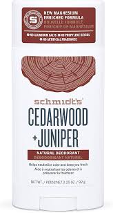 Déodorant Naturel Stick Genévrier Schmidts - Fraîcheur et Nature