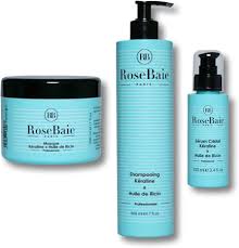 Shampoing Hydratant Protecteur Anti Chute Brillant à la Rose Baie