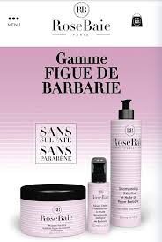 Shampoing ROSE BAIE Keratine Barbarie - Soin et Brillance