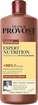 Franck Provost Shampoing Expert Nutrition pour Cheveux Secs