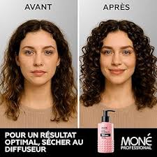 Crème Boucle Moné Professional : Hydratation et Définition
