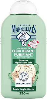 Shampoing Infusion Blanche de Petit Marseillais - Fraîcheur et Éclat