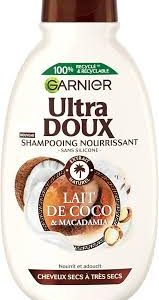 Garnier Ultra Doux Shampooing Assouplissant - Soin Doux pour Vos Cheveux
