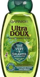 GARNIER ULTRA Shampoing Doux aux Plantes - 250ml pour des Cheveux Sains