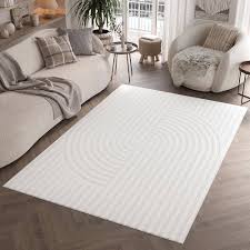 Tapis crème TAPISO Courts Moderne - Élégance et Confort