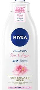 Crème NIVEA Corps Rosa Argan - Hydratation et Douceur