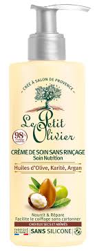 Crème Cheveux Petit Olivier Nutrition - Soin Silicium Réparateur