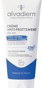 ALVADIEM Crème Anti Frottement Miel Bio - Protection et Confort