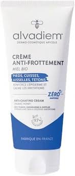 ALVADIEM Crème Anti Frottement Miel Bio - Protection et Confort