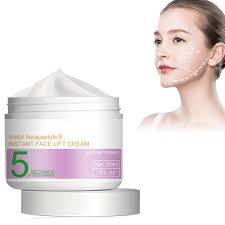 Crème Lifting Immediat Visage - Raffermissante Anti Rides Hydratant Raffermissant Reconstitue