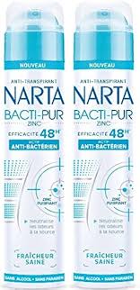 Narta Déodorant Atomiseur Anti Transpirant pour Femme - Efficacité Maximale