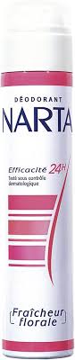 Narta Déodorant Atomiseur Fraîcheur Efficacité pour Femme