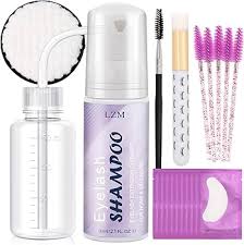 Shampoing Extension Nettoyante Maquillage LZM - Soin Doux pour Vos Cils