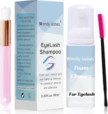 Shampoing Professionnel pour Cils - Nettoyant Dextension