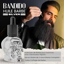 Huile Barbe Homme BANDIDO - Soins pour une barbe parfaite