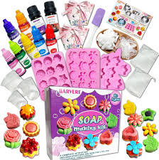 Kit de Fabrication de Savon BARVERE - Pigments Essentiels pour Bricolage