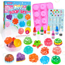 Kit de Fabrication Savon Multicolore - Expériences Scientifiques