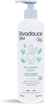Rivadouce Bébé Gel Doux Lavant - Savon Bébé Doux et Nourrissant