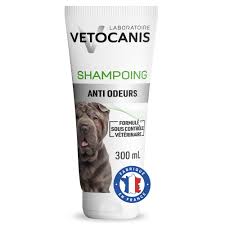 Vetocanis Shampoing Anti Odeur pour Chien - Élimine les Odeurs Désagréables