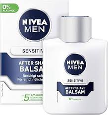 NIVEA MEN Baume Après Rasage Sensitive - Soin Apaisant pour Hommes