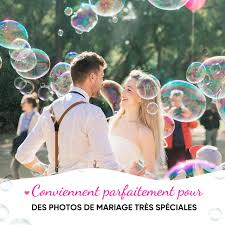 Bulles de Savon Mariage HERZGLÄSCHEN pour une Célébration Inoubliable