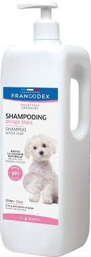 Shampoing Francodex Pelage Blanc pour Chien - Éclat et Propreté
