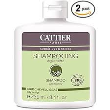 Cattier Shampooing Cheveux Argile Verte - Soin Naturel pour Vos Cheveux
