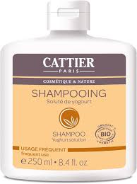 Cattier Shampooing Fréquent Soluté Yogourt - Douceur et Éclat
