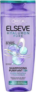 Shampoing Salycilique Hyaluronique L'Oréal Paris pour cheveux gras