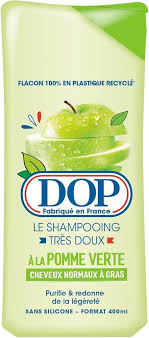 Shampooing Pomme Verte pour Cheveux Gras - Éclat et Fraîcheur