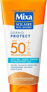 Crème Solaire Hypoallergénique Mixa pour Peau Sensible - Protection 50