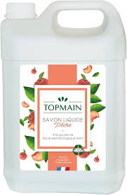 Savon Pêche TOPMAIN - Un parfum fruité pour vos mains
