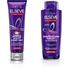 Shampoing Violet L'Oréal Paris Déjaunisseur Color Vive - Éclat et Brillance