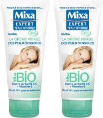 Mixa Crème Visage Peaux Sensibles - Soin Douceur pour Peaux Sensibles