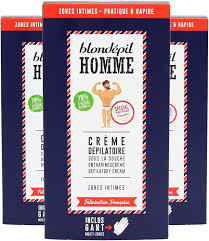 Crème Dépilatoire Homme Intime Blondépil - Sensibilité Multi Zones