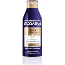 Shampoing Bleu Dessange Nutri Correcteur Californien pour Cheveux Décolorés
