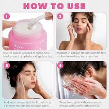 Baume Démaquillant Visage - Nettoyage Profond aux Vitamines Botaniques