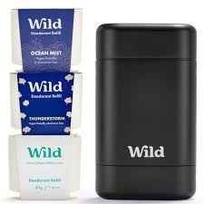 Wild Déodorant Rechargeable Aluminium Thunderstorm - Naturel et Efficace