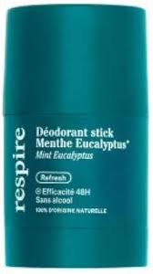 Déodorant Respire Menthe Eucalyptus – Fraîcheur Naturelle