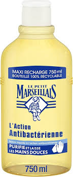 Recharge Savon Liquide Mains Petit Marseillais - Douceur et Fraîcheur